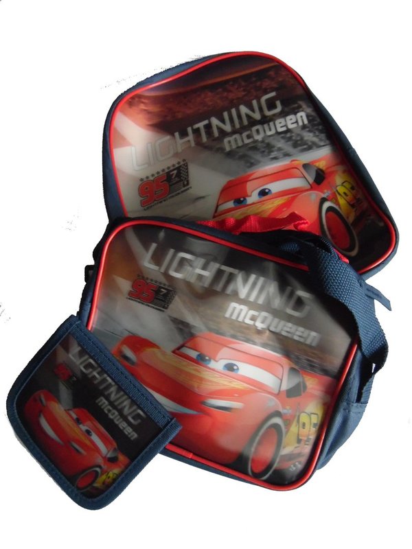 Disney Cars Lightning Mc Queen Rucksack Tasche Brustbeutel